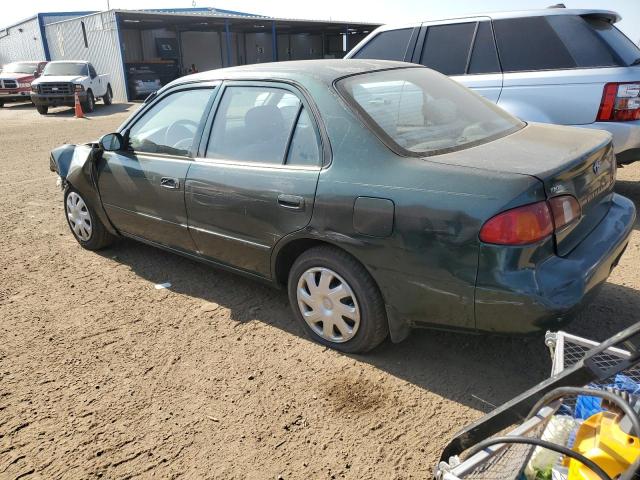 1NXBR12E8YZ364289 - 2000 TOYOTA COROLLA VE GREEN photo 2