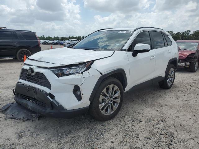 JTMC1RFV2KJ016974 - 2019 TOYOTA RAV4 XLE PREMIUM WHITE photo 1