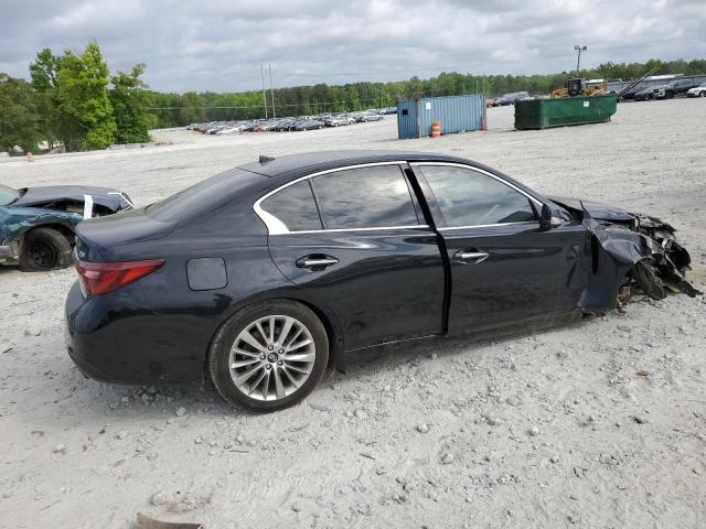 JN1EV7BP7MM700030 - 2021 INFINITI Q50 LUXE BLACK photo 3