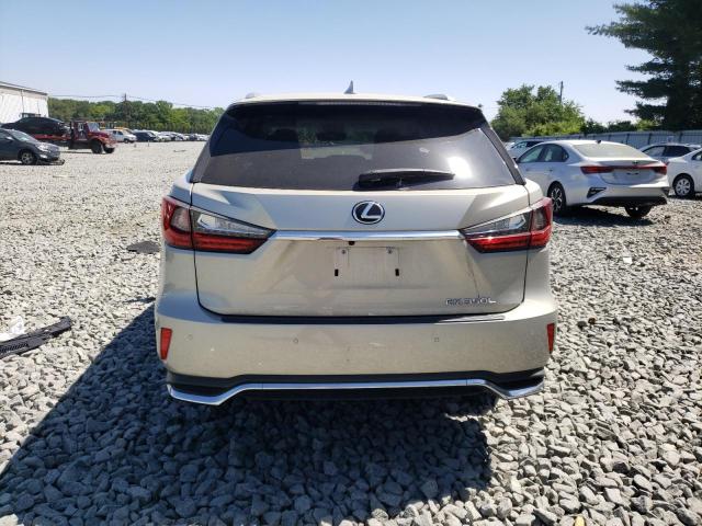 JTJHZKFA8M2031539 - 2021 LEXUS RX 350 L SILVER photo 6