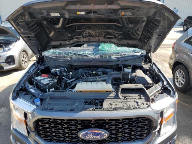 1FTEW1EP6MFA46340 - 2021 FORD F 150 SUPERCREW GRAY photo 11