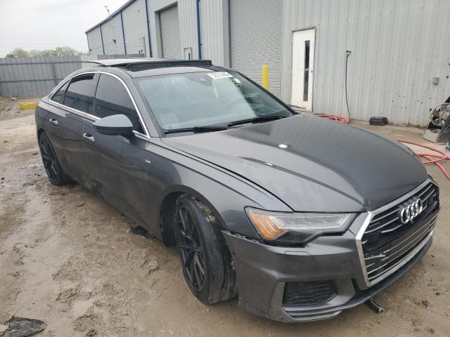 WAUM2AF21KN025311 - 2019 AUDI A6 PRESTIGE ნაცრისფერი ფოტო 4