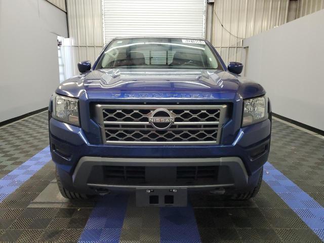 1N6ED1EK3NN638051 - 2022 NISSAN FRONTIER S BLUE photo 5