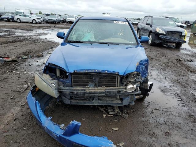 KMHDN56D36U180985 - 2006 HYUNDAI ELANTRA GLS BLUE photo 5