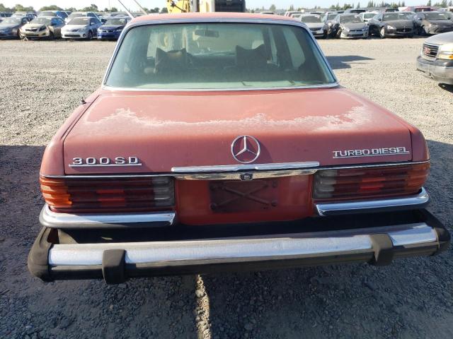 11612012010746 - 1979 MERCEDES-BENZ 300 SD RED photo 6