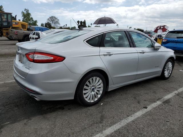 3FA6P0LU9ER227849 - 2014 FORD FUSION SE HYBRID SILVER photo 3