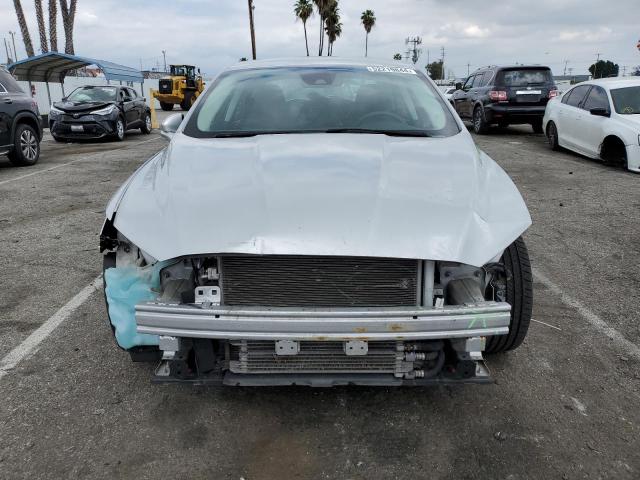 3FA6P0LU9ER227849 - 2014 FORD FUSION SE HYBRID SILVER photo 5