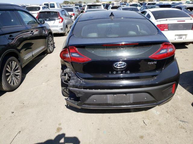 KMHC05LC8KU124542 - 2019 HYUNDAI IONIQ LIMITED BLACK photo 6