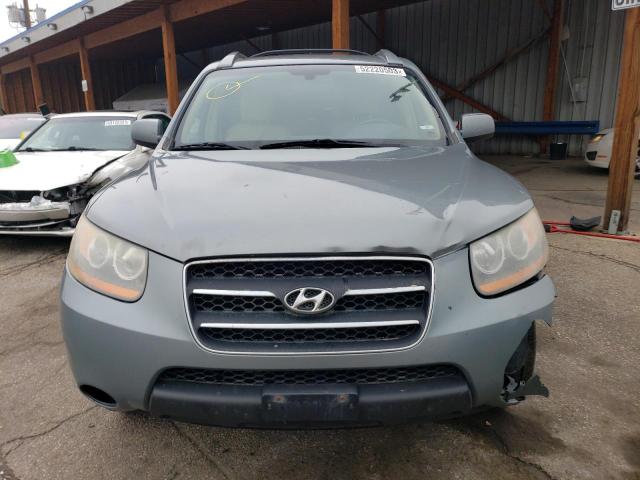 5NMSH73E29H308530 - 2009 HYUNDAI SANTA FE SE GREEN photo 5