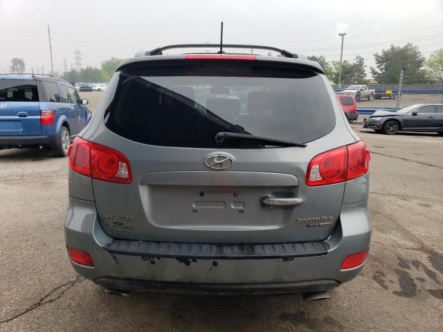 5NMSH73E29H308530 - 2009 HYUNDAI SANTA FE SE GREEN photo 6