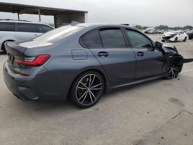 3MW5U7J05L8B40893 - 2020 BMW M340I GRAY photo 3