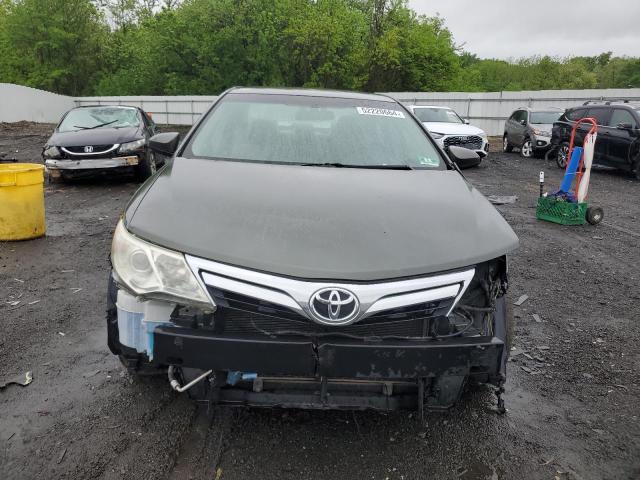 4T1BF1FKXCU613855 - 2012 TOYOTA CAMRY BASE GREEN photo 5