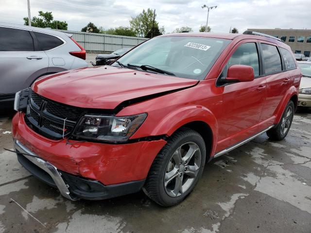 3C4PDCGB1GT195082 - 2016 DODGE JOURNEY CROSSROAD RED photo 1