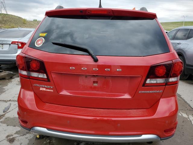 3C4PDCGB1GT195082 - 2016 DODGE JOURNEY CROSSROAD RED photo 6