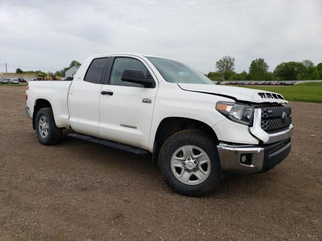 5TFUY5F18LX909316 - 2020 TOYOTA TUNDRA DOUBLE CAB SR/SR5 WHITE photo 4