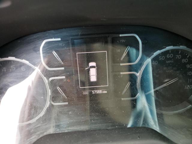 5TFUY5F18LX909316 - 2020 TOYOTA TUNDRA DOUBLE CAB SR/SR5 WHITE photo 9