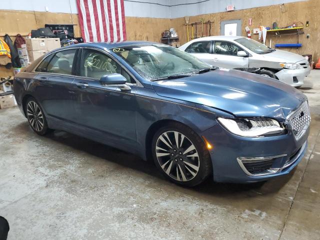 3LN6L5F97KR621545 - 2019 LINCOLN MKZ RESERVE II BLUE photo 4