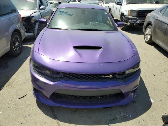 2C3CDXGJ1KH576613 - 2019 DODGE CHARGER SCAT PACK PURPLE photo 5