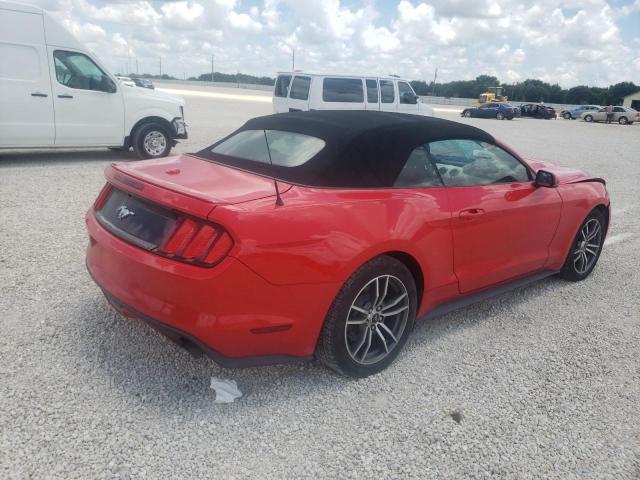 1FATP8UH3F5343667 - 2015 FORD MUSTANG RED photo 4