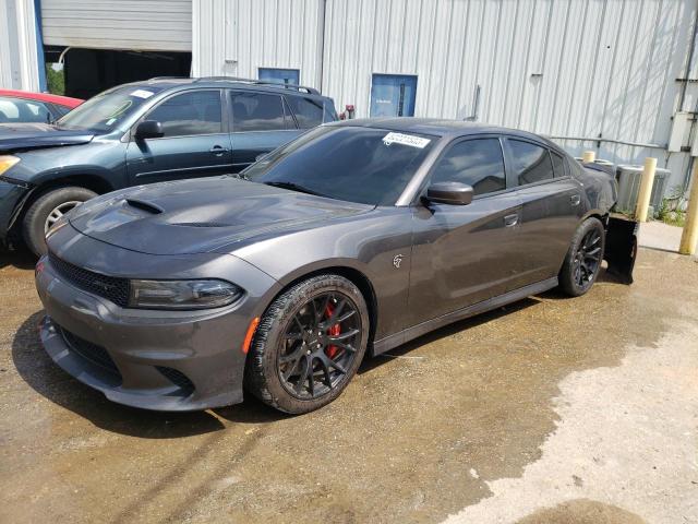 2C3CDXL90GH276242 - 2016 DODGE CHARGER SRT HELLCAT GRAY photo 1