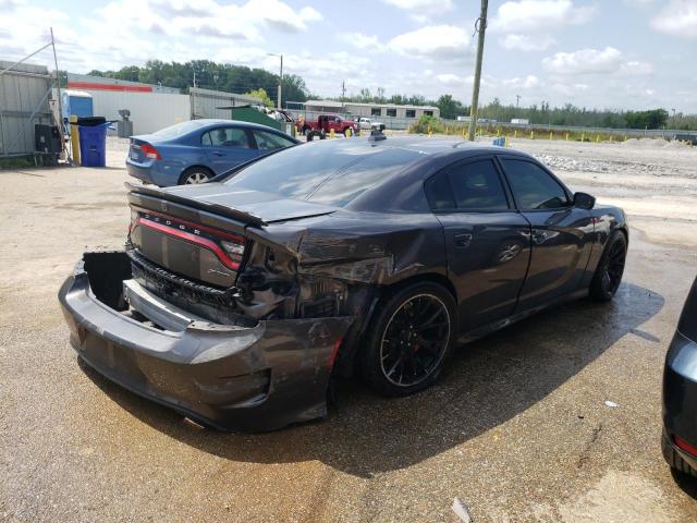 2C3CDXL90GH276242 - 2016 DODGE CHARGER SRT HELLCAT GRAY photo 3