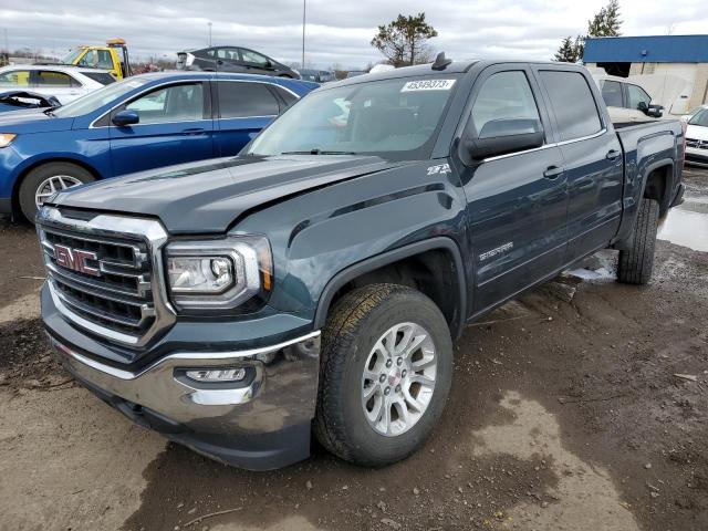 3GTU2MEC1JG246185 - 2018 GMC SIERRA K1500 SLE GRAY photo 1