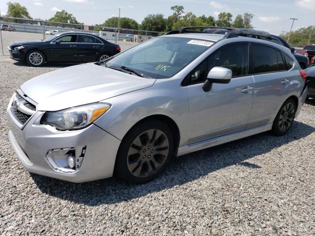 JF1GPAU65D2825224 - 2013 SUBARU IMPREZA SPORT LIMITED SILVER photo 1