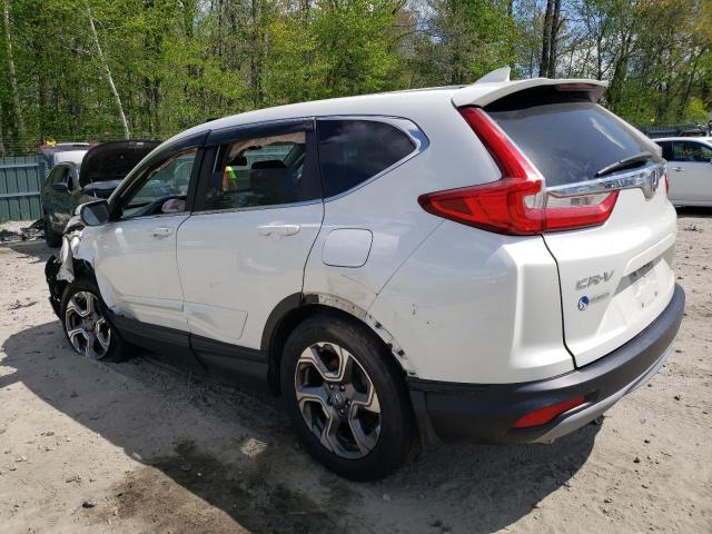 5J6RW2H84HL004732 - 2017 HONDA CR-V EXL WHITE photo 2