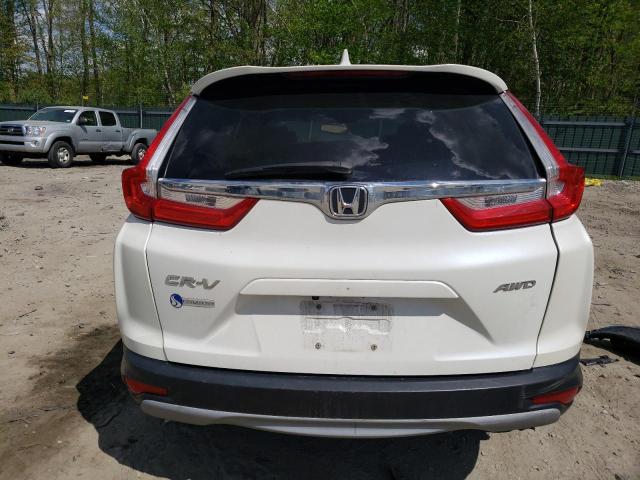 5J6RW2H84HL004732 - 2017 HONDA CR-V EXL WHITE photo 6