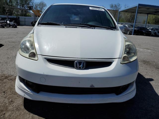 JHMGD38607S030352 - 2007 HONDA FIT S 白色 照片 5