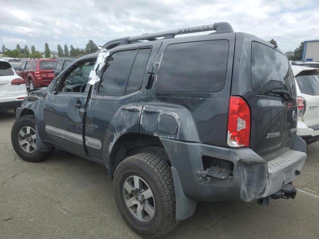 5N1AN0NW0AC504210 - 2010 NISSAN XTERRA OFF ROAD GRAY photo 2