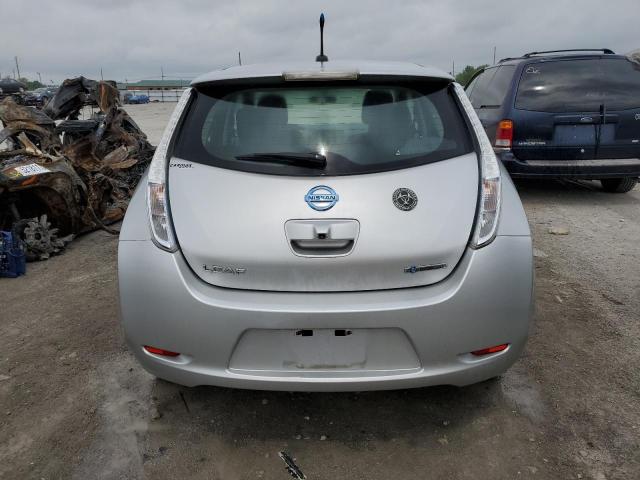 1N4AZ0CP0DC423111 - 2013 NISSAN LEAF S SILVER photo 6