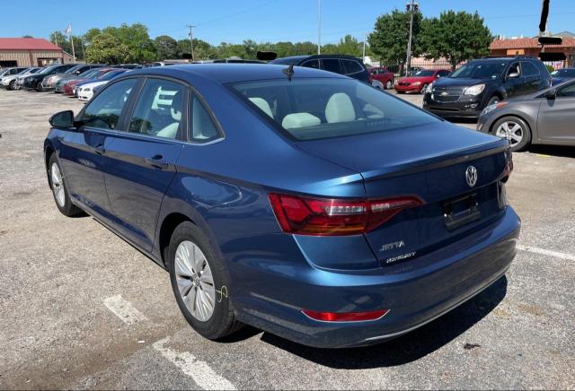 3VWC57BU9KM013379 - 2019 VOLKSWAGEN JETTA S BLUE photo 3