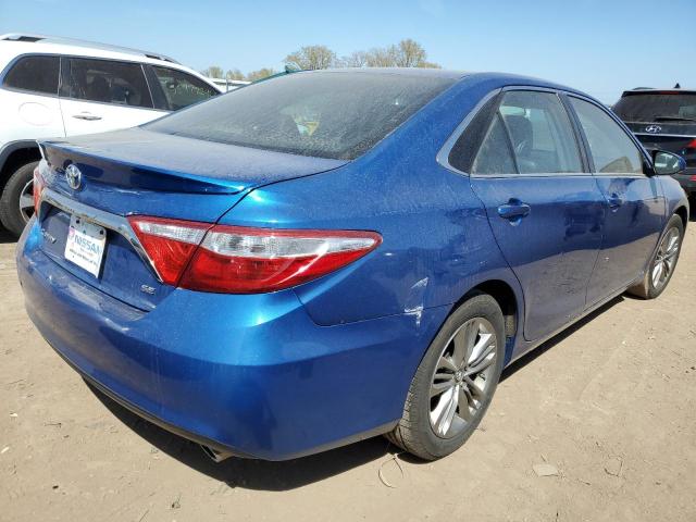 4T1BF1FKXHU742007 - 2017 TOYOTA CAMRY LE BLUE photo 3