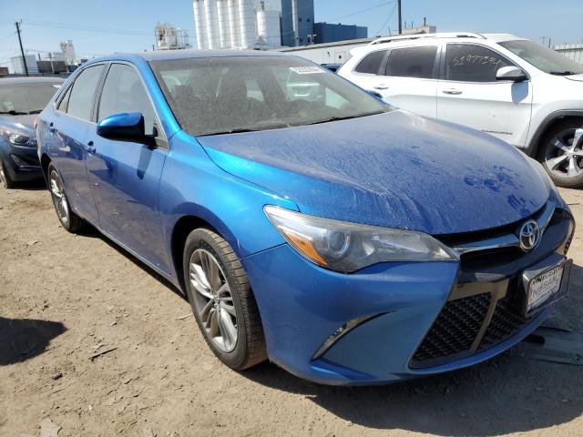 4T1BF1FKXHU742007 - 2017 TOYOTA CAMRY LE BLUE photo 4