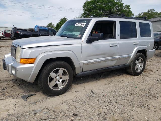 1J4RG4GK6AC161917 - 2010 JEEP COMMANDER SPORT SILVER photo 1