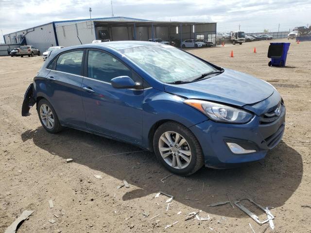 KMHD35LH0FU235812 - 2015 HYUNDAI ELANTRA GT BLUE photo 4