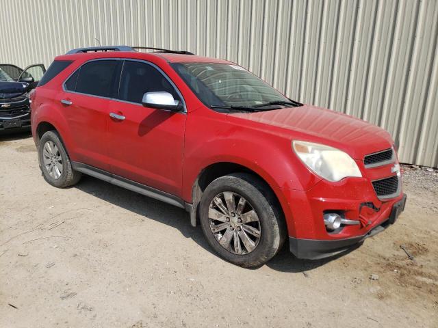 2CNALFEC4B6455098 - 2011 CHEVROLET EQUINOX LTZ RED photo 4