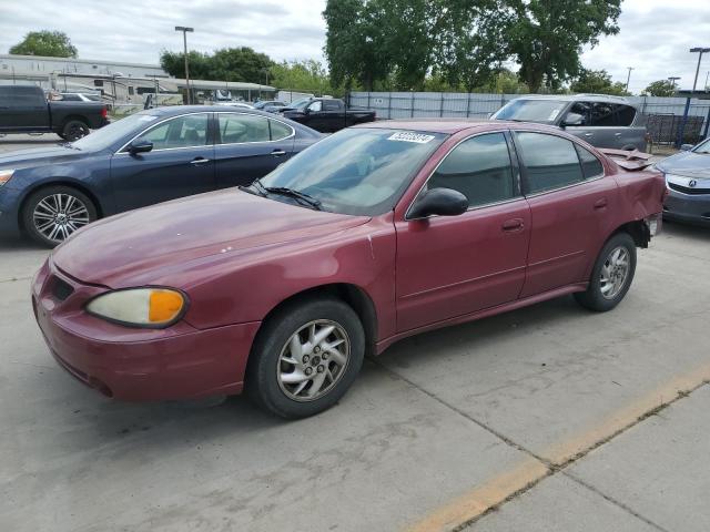 1G2NE52F84C242386 - 2004 PONTIAC GRAND AM SE BURGUNDY photo 1