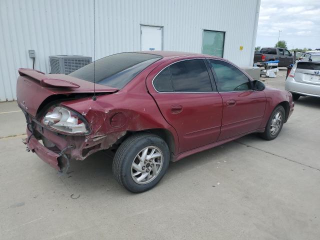 1G2NE52F84C242386 - 2004 PONTIAC GRAND AM SE BURGUNDY photo 3