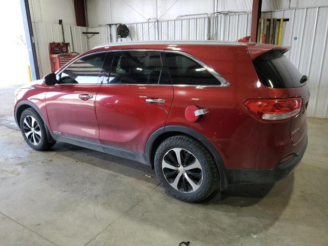 5XYPHDA5XGG009057 - 2016 KIA SORENTO EX BURGUNDY photo 2