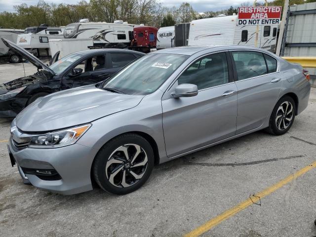 1HGCR2F96GA209589 - 2016 HONDA ACCORD EXL SILVER photo 1