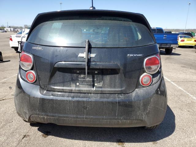 1G1JA6SH9G4163894 - 2016 CHEVROLET SONIC LS BLACK photo 6