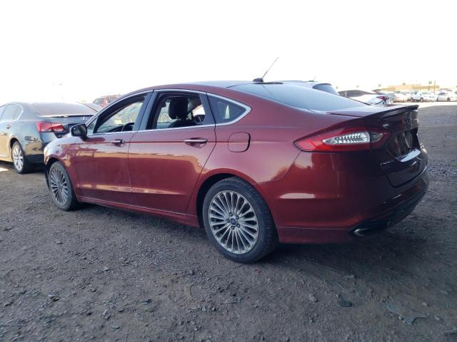 3FA6P0K98ER214247 - 2014 FORD FUSION TITANIUM BURGUNDY photo 2