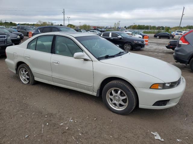 4A3AA46G53E214421 - 2003 MITSUBISHI GALANT ES WHITE photo 4