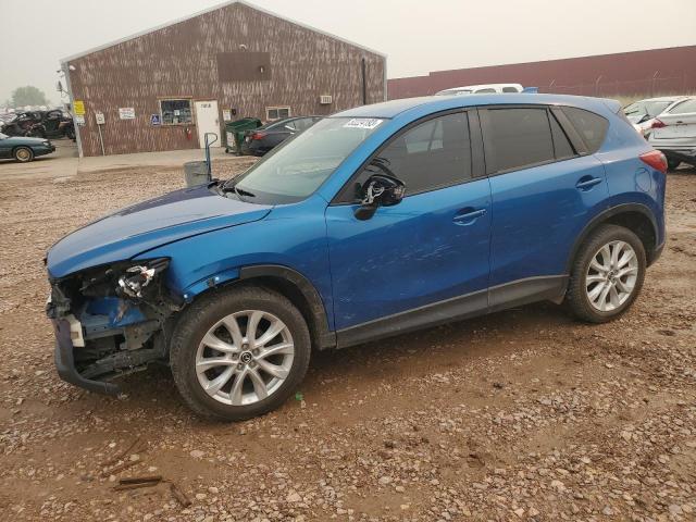 JM3KE2DE5D0103391 - 2013 MAZDA CX-5 GT BLUE photo 1