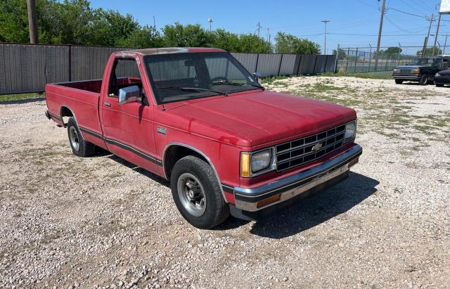 1GCCS14R1H2269632 - 1987 CHEVROLET S TRUCK S10 RED photo 1