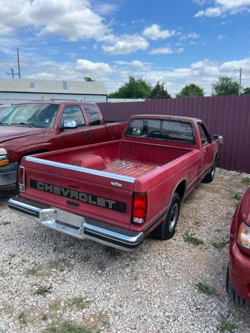 1GCCS14R1H2269632 - 1987 CHEVROLET S TRUCK S10 RED photo 4