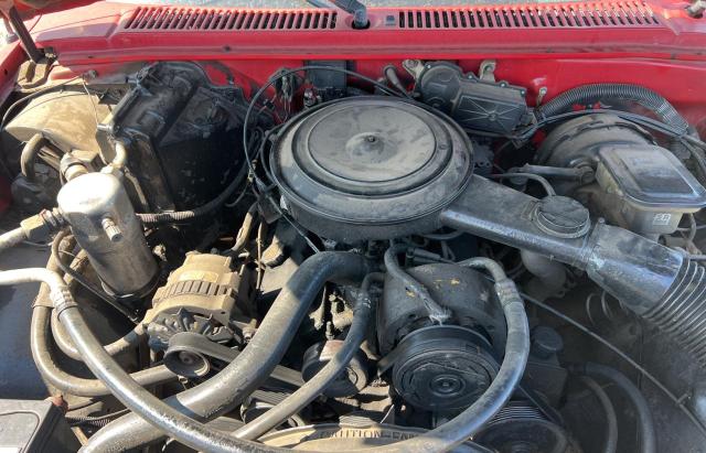 1GCCS14R1H2269632 - 1987 CHEVROLET S TRUCK S10 RED photo 7