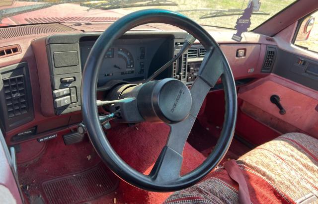 1GCCS14R1H2269632 - 1987 CHEVROLET S TRUCK S10 RED photo 9